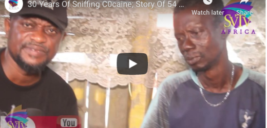 30 Years Of Sniffing Cocaine; Story Of 54 years Old Man Still Battling With Drugs
