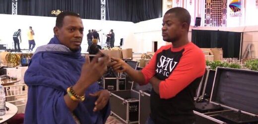 Video; check out the stage set up for Ghana Music Awards UK ’21