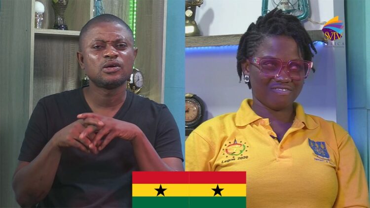 Blind University of Ghana student receives GHs3500 from SVTV Africa Foundation