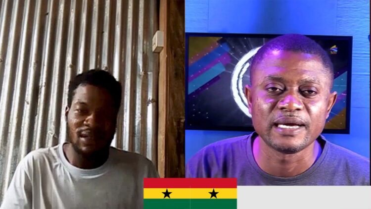 22-year-old takes Ghs400 as a security guard; survives on Gari everyday