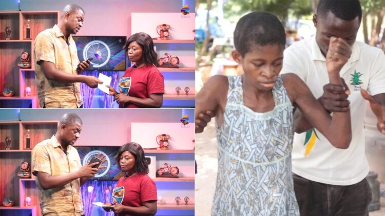 Young lady suffering from an unknown condition receives GHS3500 from SVTV Africa Foundation for diagnosis