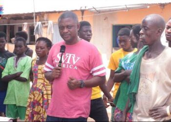 Volta Region; SVTV Foundation visits the to donate