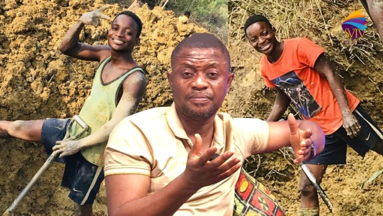 SHS graduate with 5As and 3Bs resorts to ‘galamsey’ to survive and support siblings