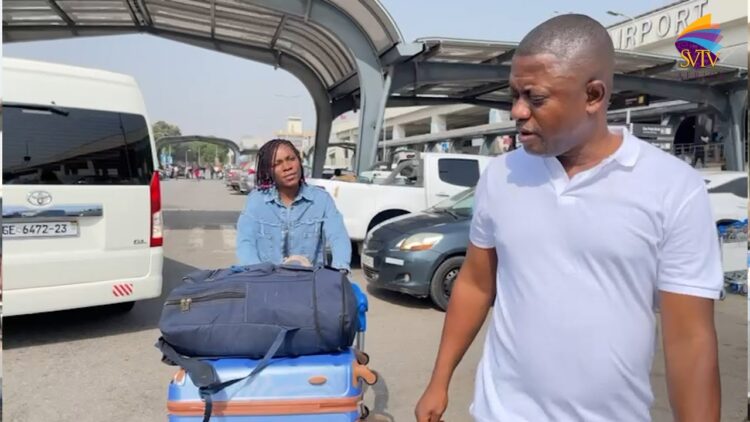 SVTV Africa Foundation sponsors the flight ticket of a stranded Ghanaian lady in Egypt to Ghana