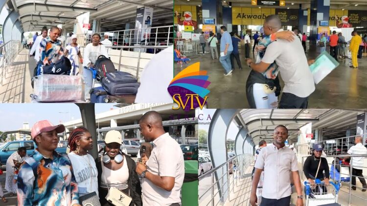 Four Ghanaian ladies arrive home from Egypt after enduring hardship and maltreatment – SVTV Africa Foundation Supports