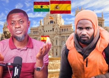 Crossing The Desert To Spain; 15 On A Boat, 5 Died In The Sea, Deported Back Ghana But Now In Spain- Nana K Recounts