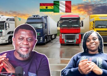 I Couldn’t Drive in Ghana—Meet Leticia: The First Ghanaian Female Truck Driver in Italy