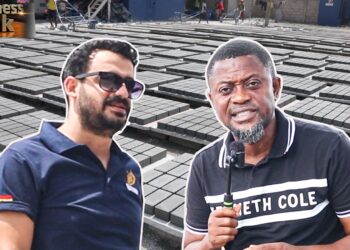 Money Dey Ghana!– Turkish Man’s Block Factory Produces 7,000 Blocks in 6 Hours, Delivers 4,000 Daily